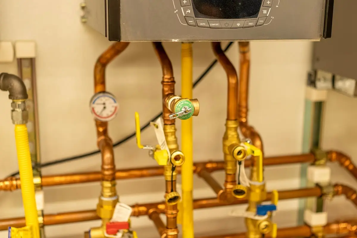 Licensed technician providing Backflow Prevention for a homeowner in Midway